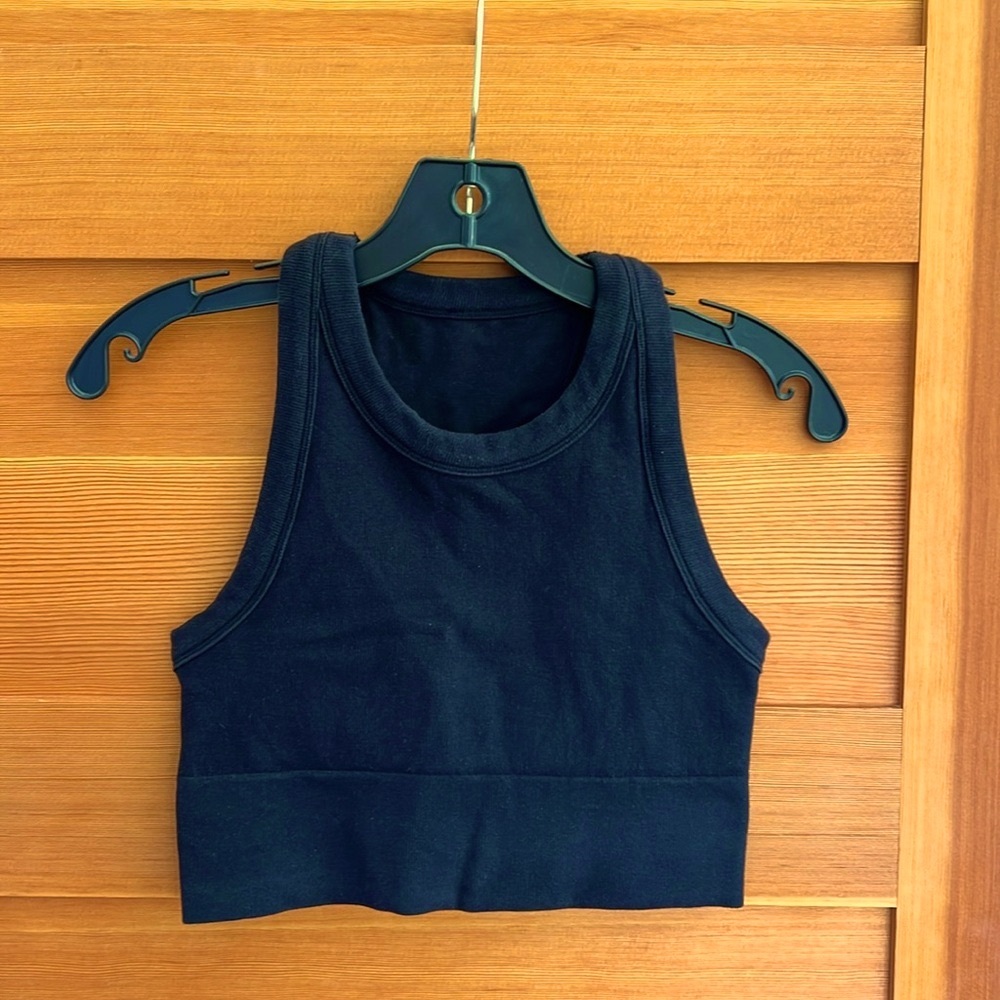 ALO Seamless Delight High neck tank Size S